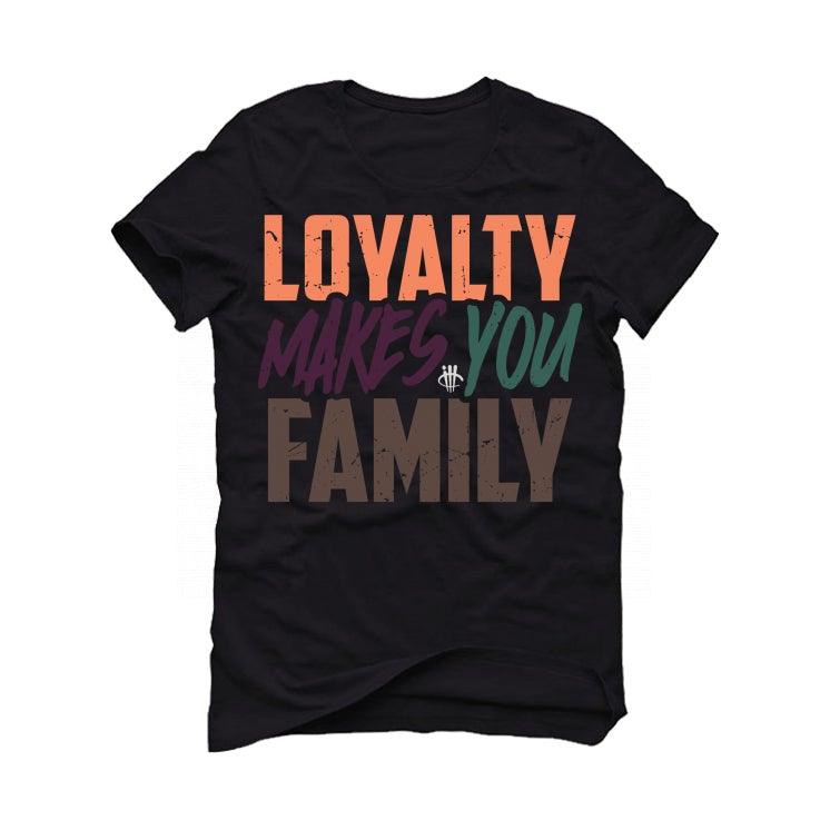 Air Jordan 1 High OG Hand Crafted Black T-Shirt (LOYALTY) - illCurrency Sneaker Matching Apparel