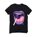 Air Jordan 1 Retro High OG “Court Purple” Black T-Shirt (Sucker) - illCurrency Sneaker Matching Apparel