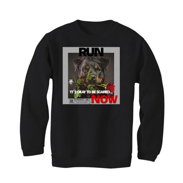 Air Jordan 9 “Particle Grey” Black T-Shirt (IT'S OKAY TO BE SCARED) - illCurrency Sneaker Matching Apparel