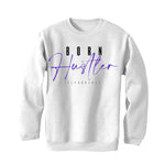 Air Jordan 5 “Concord” White T-Shirt (Born Hustler)