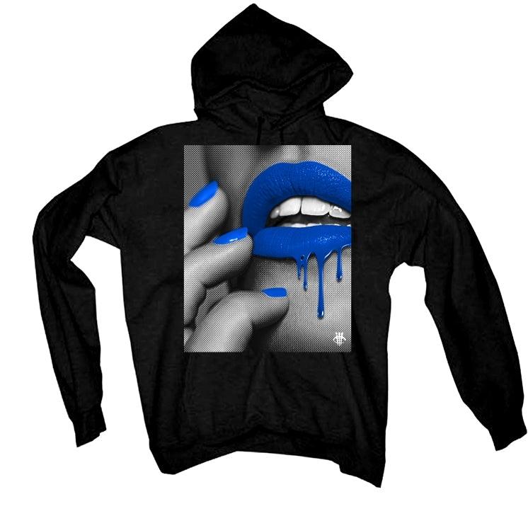 Air Jordan 1 Retro High OG “Game Royal” 2020 Black T-Shirt (Touch) - illCurrency Sneaker Matching Apparel