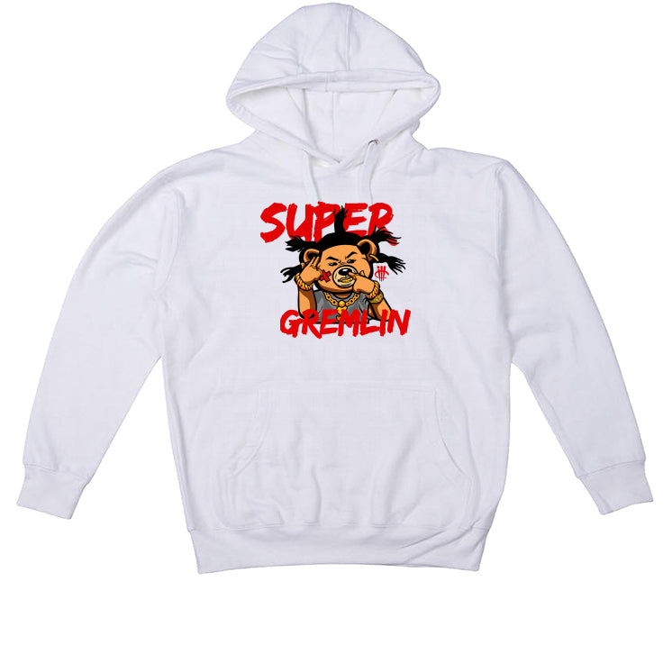 Air Jordan 9 “Fire Red” White T-Shirt (Super Gremlin)
