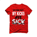 Air Jordan 1 High OG “Lost & Found” Red T-Shirt (Kicks Are Sick)