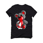 Air Jordan 5 Raging Bull Black T-Shirt (Teddy) - illCurrency Sneaker Matching Apparel