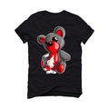 Air Jordan 5 Raging Bull Black T-Shirt (Teddy) - illCurrency Sneaker Matching Apparel