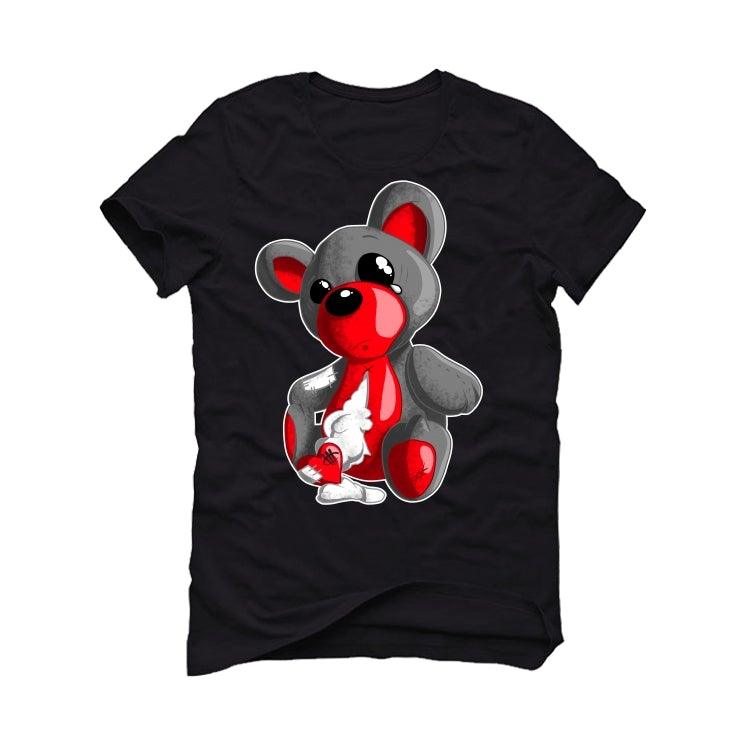 Air Jordan 5 Raging Bull Black T-Shirt (Teddy) - illCurrency Sneaker Matching Apparel