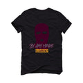Air Jordan 6 “Bordeaux” 2021 Black T-Shirt (By Any Means) - illCurrency Sneaker Matching Apparel