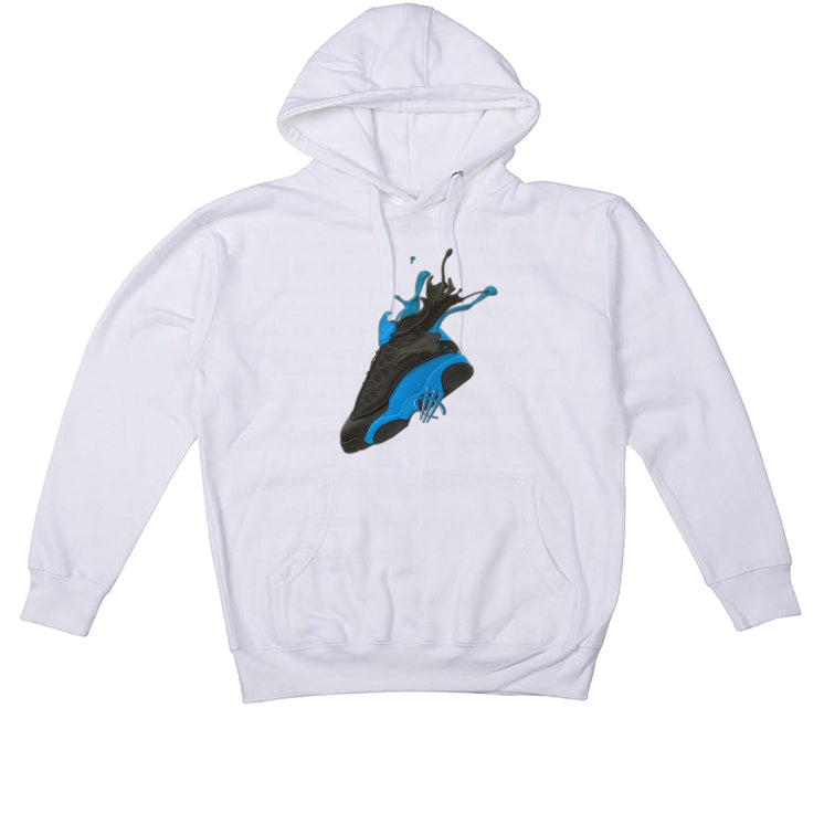 Air Jordan 13 “Black UNC” White T-Shirt (SPLASH UNC)