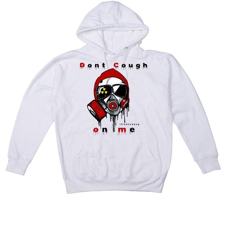 Jordan 4 Retro Fire Red (2020) White T-Shirt (Dont cough on me) - illCurrency Sneaker Matching Apparel