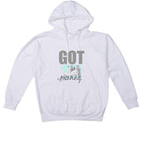 Matching hoodie, same design