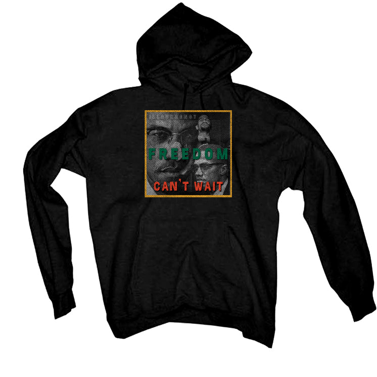 Nike Dunk High “Chenille Swoosh” Black T-Shirt (FREEDOM)