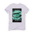 AIR JORDAN 6 MINT FOAM White T-Shirt (I DON'T BELIEVE YOUR LIES)
