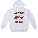 Matching hoodie, same design
