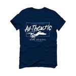 Air Jordan 13 “Obsidian” 2021 Navy Blue T-Shirt (Authentic) - illCurrency Sneaker Matching Apparel