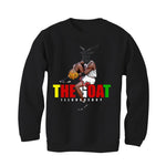 Jordan 13 Playoffs - Black T-Shirt (The Goat)