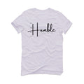Air Jordan 4 “Military Black” | illcurrency White T-Shirt (Stay Humble)