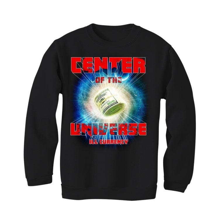 Air Jordan 4 What The Black T-Shirt (Center of my universe ) - illCurrency Sneaker Matching Apparel