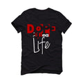 Air Jordan 14 “Gym Red” 2020 Black T-Shirt (Dope in real life) - illCurrency Sneaker Matching Apparel
