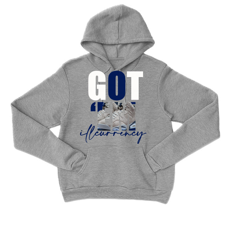 Air Jordan 6 "Georgetown" Grey T-Shirt (Got Em)