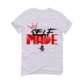 The Air Jordan 6 “Red Oreo” | ILLCURRENCY White T-Shirt (Self Made)