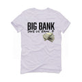 Air Jordan 1 Mid "Diamond" White T-Shirt (big bank take)