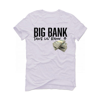 Air Jordan 1 Mid "Diamond" White T-Shirt (big bank take)