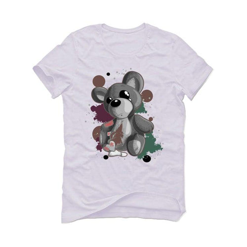 Air Jordan 1 High OG Hand Crafted White T-Shirt (Broken Heart) - illCurrency Sneaker Matching Apparel