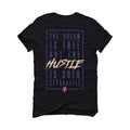 Air Jordan 7 SE "Sapphire" | illCurrency Black T-Shirt (Dream is Free)