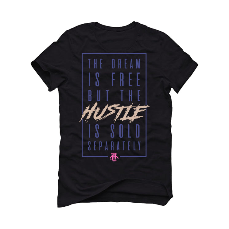 Air Jordan 7 SE "Sapphire" | illCurrency Black T-Shirt (Dream is Free)