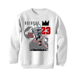 Air Jordan 3 White Cement Reimagined - White T-Shirt (The Goat)