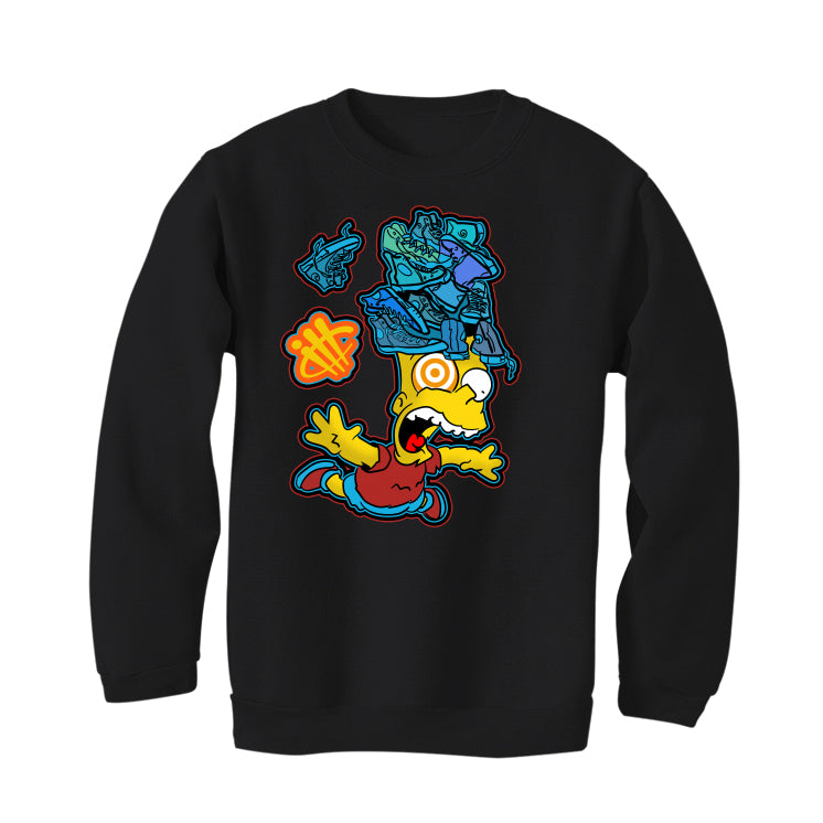 NIKE SB DUNK LOWS (Bart Simpson) | ILLCURRENCY Black T-Shirt (FREE FALL)