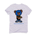 Air Jordan 5 “Racer Blue” White T-Shirt (rollie teddy)