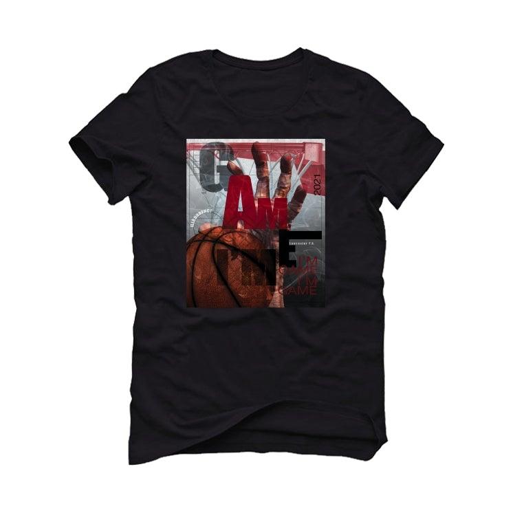 Air Jordan 13 Flint Red 2021 Black T-Shirt (I'M GAME) - illCurrency Sneaker Matching Apparel