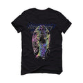 Air Jordan 9 "Racer Blue 3M" Black T-Shirt (Black Cat) - illCurrency Sneaker Matching Apparel