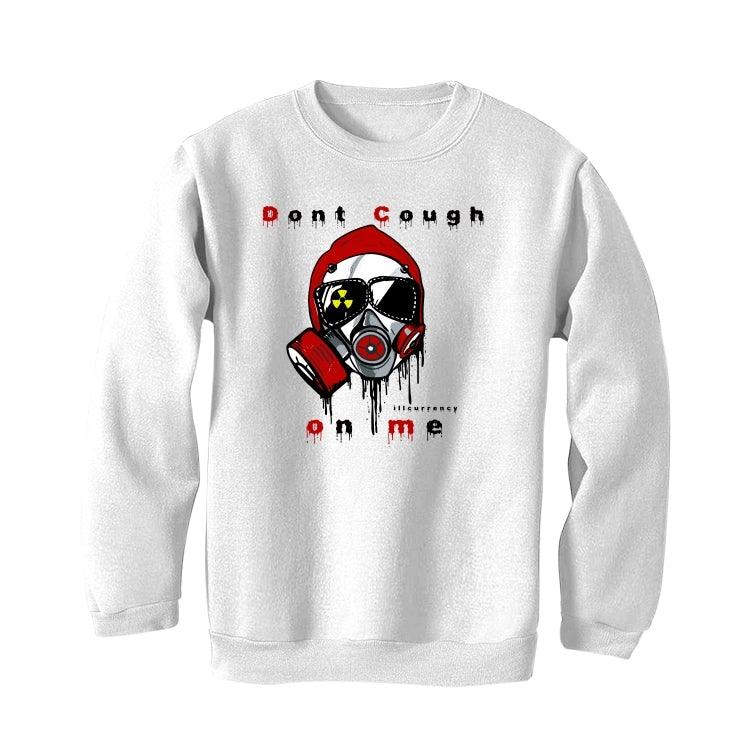 Jordan 4 Retro Fire Red (2020) White T-Shirt (Dont cough on me) - illCurrency Sneaker Matching Apparel