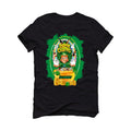 Air Jordan 1 High OG “Lucky Green” | illcurrency Black T-Shirt (Liquor Charms)