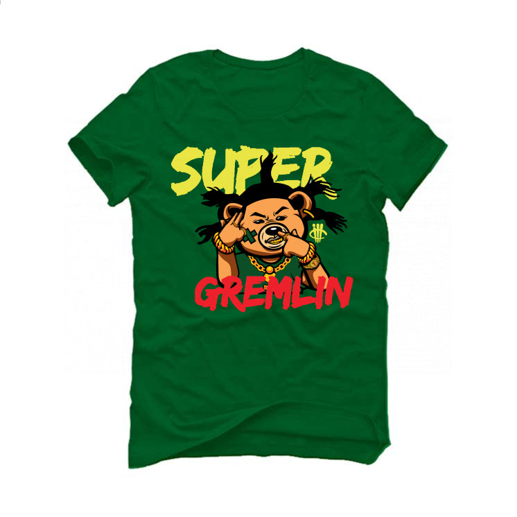Supreme x Nike SB Dunk High “brazil” Pine Green T-Shirt (super gremlin)