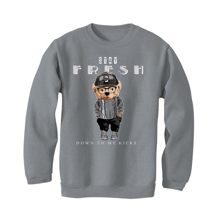 Air Jordan 11 Retro 'Cool Grey' 2021 Grey T-Shirt (Stay Fresh down to my kicks) - illCurrency Sneaker Matching Apparel
