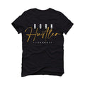 Air Jordan 1 Retro High OG “Pollen” 2021 Black T-Shirt (Born Hustler) - illCurrency Sneaker Matching Apparel