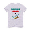 Nike Air Griffey Max 1 “Swingman” White T-Shirt (The love is fake) - illCurrency Sneaker Matching Apparel