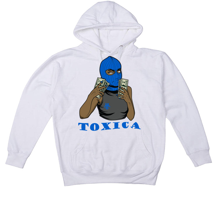 Air Jordan 5 “Racer Blue” White T-Shirt (toxica)