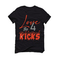 Air Jordan 5 “Dunk on Mars” Black T-Shirt (Love for the kicks)