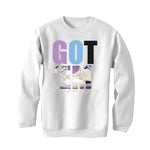 DJ Khaled x Air Jordan 5 “Sail” White T-Shirt (Got Em)