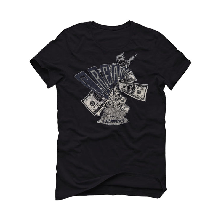 Air Jordan 6 Georgetown - Black T-Shirt (CREAM)