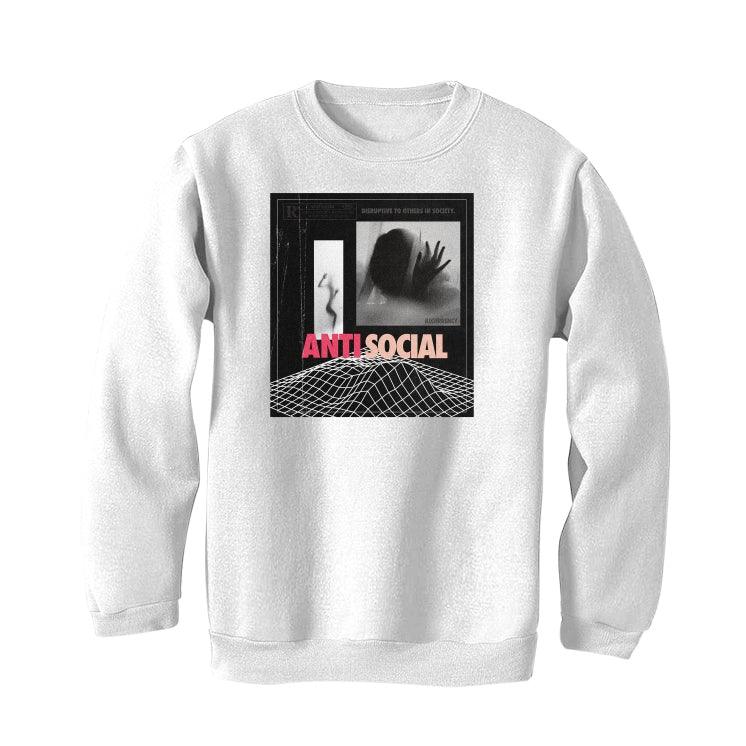 Jordan 5 Low Arctic pink White T-Shirt (ANTISOCIAL) - illCurrency Sneaker Matching Apparel