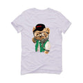 Air Jordan 1 Retro High OG 'Lucky 2020 White T-Shirt (ill Bear) - illCurrency Sneaker Matching Apparel