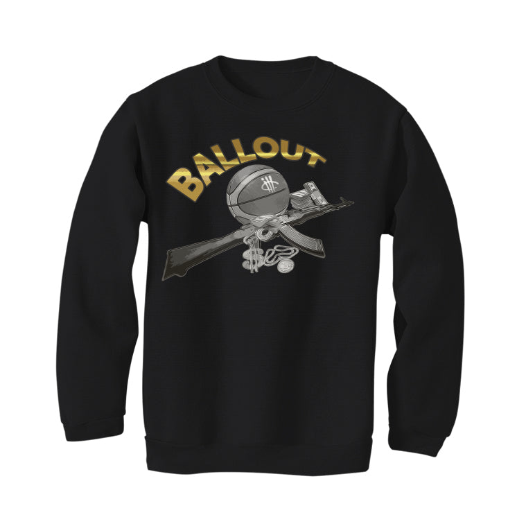 Air Jordan 12 “Black Taxi” Black T-Shirt (BALLOUT)