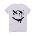 Air Jordan 4  “Military Black” | illcurrency White T-Shirt (Happy Drip)