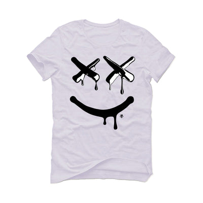 Air Jordan 4  “Military Black” | illcurrency White T-Shirt (Happy Drip)