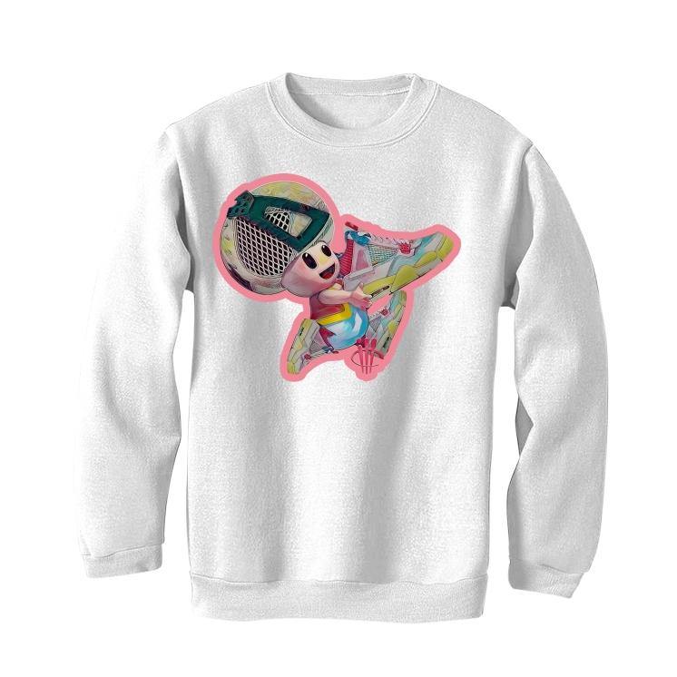 Jordan 4 Retro Union Guava Ice White T-Shirt (TOAD SHOE) - illCurrency Sneaker Matching Apparel